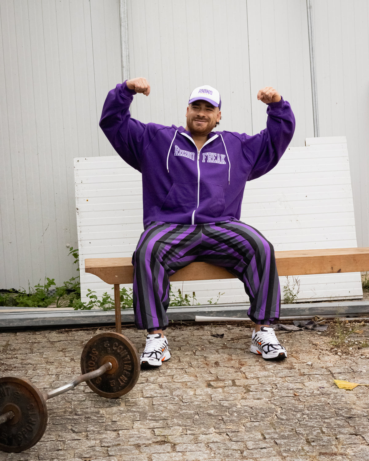"Heavy Duty" Hooded Zip-Up Jacket – Hardcore Attitude and Total Protection