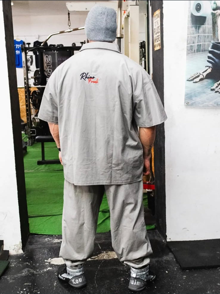 "Industrial Set" Oversized Shirt – Hardcore Attitude and Urban Style