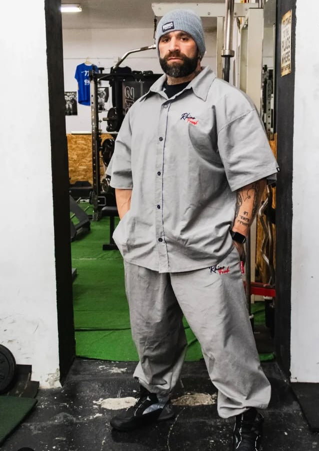 "Industrial Set" Oversized Shirt – Hardcore Attitude and Urban Style