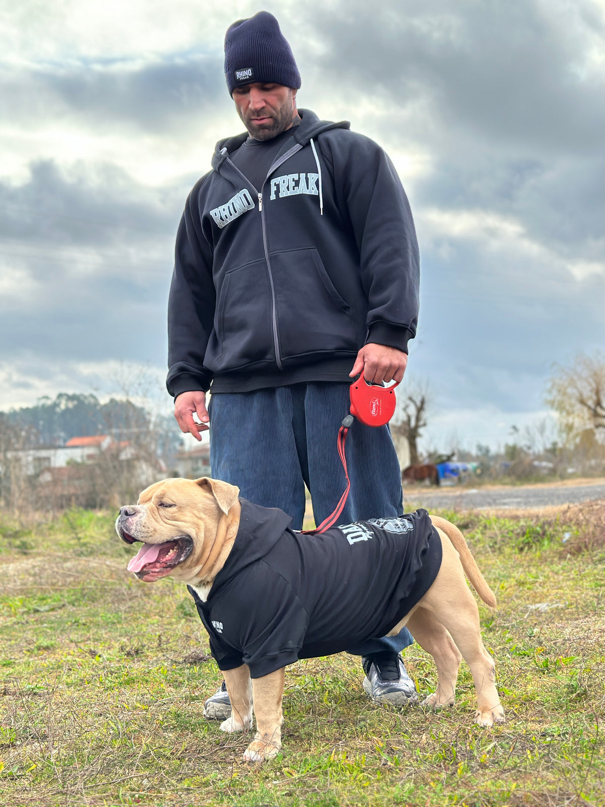 "Heavy Duty" Hooded Zip-Up Jacket – Hardcore Attitude and Total Protection