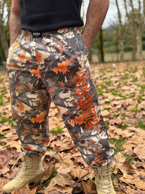 "Autumn Camo" oversized trousers