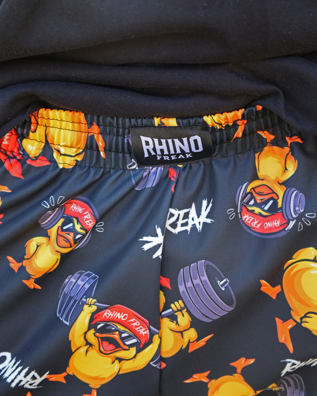 "Cartoon Freak" Oversized Pants – Hardcore Attitude and Unique Style