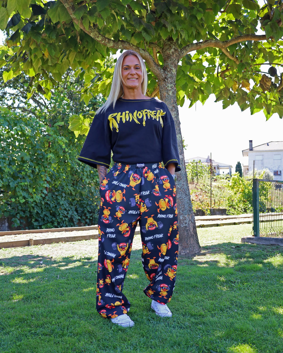 Yellow Style" Oversized T-Shirt – Hardcore Attitude and Urban Style