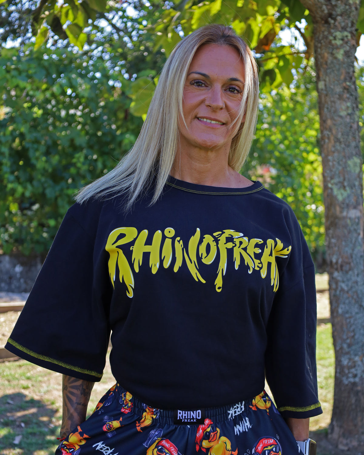 Yellow Style" Oversized T-Shirt – Hardcore Attitude and Urban Style